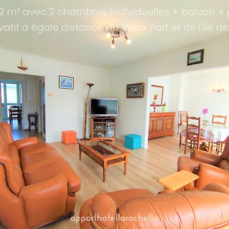 Appartement T3 Lumineux Et Tout Confort De 72 M2 Avec Parking Privatif Ла Рошел Екстериор снимка